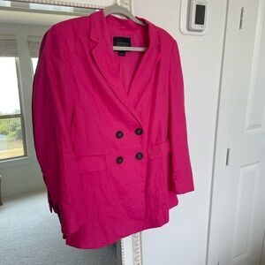 Hot pink blazer